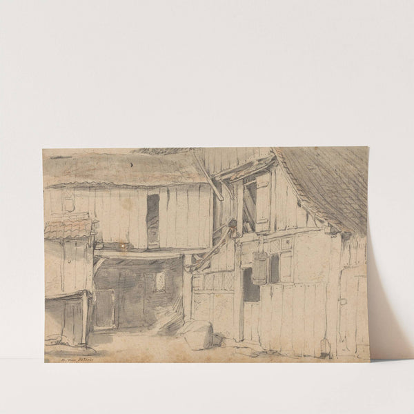 Interior of a Courtyard by After Isack van Ostade