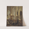 Interior of a Dutch Church by Rutger Van Langevelt