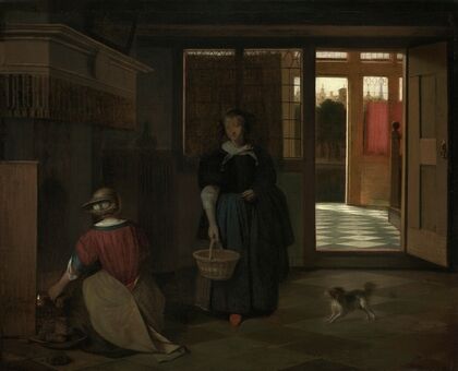 Interior of a Dutch house (1686)
