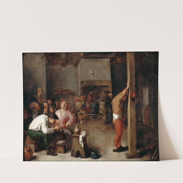 Interior of a Tavern by Adriaen Brouwer