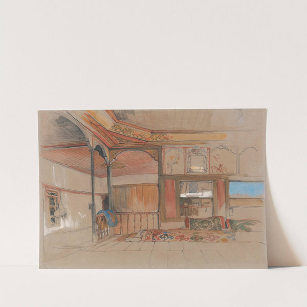 Interior of an Eastern House by John Frederick Lewis
