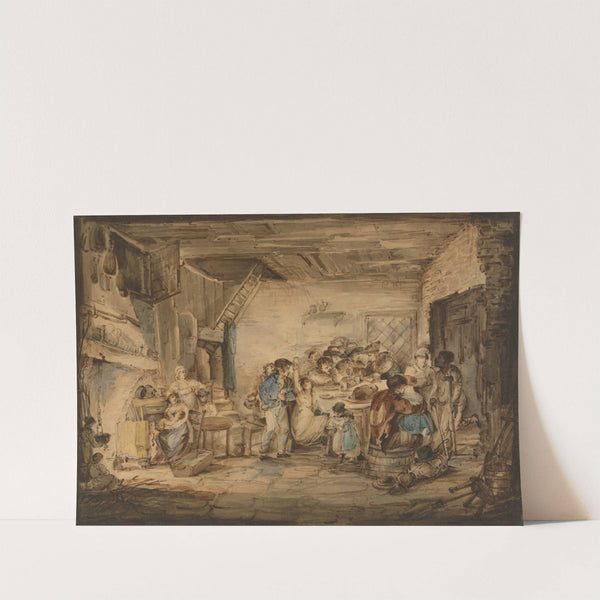 Interior of an Inn by Nicholas Pocock