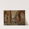 Interior of Antwerp Cathedral by Pieter Neeffs the younger