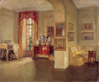 Interior of Château du Bréau — size preview