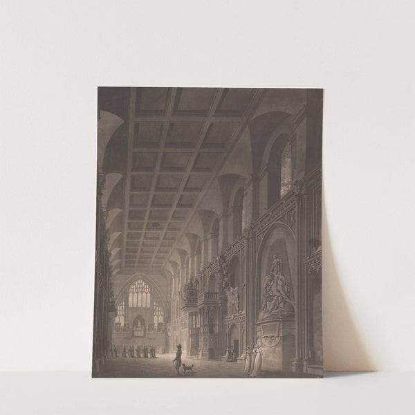 Interior of Guildhall by George Hawkins