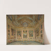 Interior of Palazzo Pitti in Florence; Sala dell’Iliade by Domenico Caligo