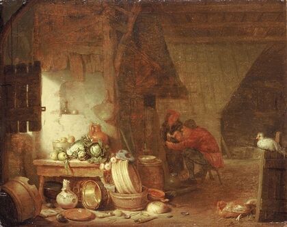 Interior of Peasant’s Kitchen