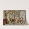 Interior of Roman Building with Figures (late 19th century) by Ettore Forti