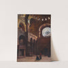 Interior of St Mark’s Basilica in Venice (1899) by Aleksander Gierymski