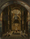 Interior of St. Sophia Cathedral in Kiev