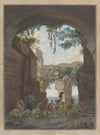 Interior of the Baths at Caracalla (ca. 1780)