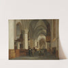 Interior of the Church of St Bavo in Haarlem by Job Adriaensz Berckheyde
