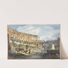Interior of the Colosseum by Ippolito Caffi