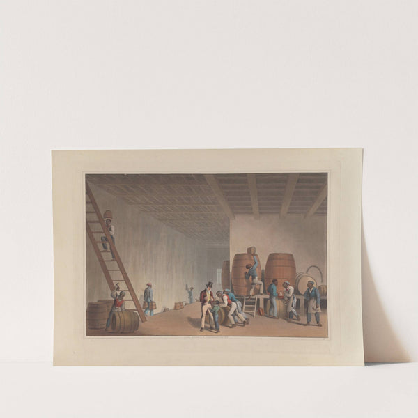Interior of the Distillery (1823) by William A. V. Clark