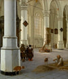 Interior of the ‘Nieuwe Kerk’ , new Church, in Delft