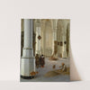 Interior of the &#039;Nieuwe Kerk&#039; , new Church, in Delft by Hendrick Cornelisz. van Vliet