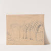 Interior of the Ruins of Yarmouth Priory (1811) by John Sell Cotman