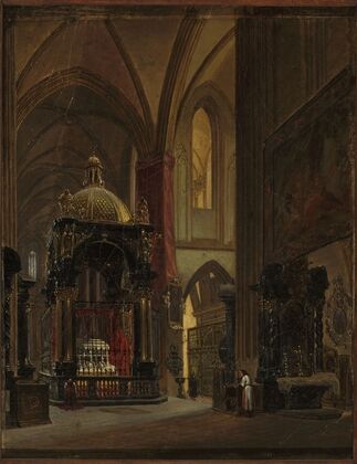 Interior of the Wawel Cathedral