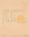 Interior perspective drawings of Hotel Siwanoy, Mount Vernon, NY.] [Interior perspective of dining room