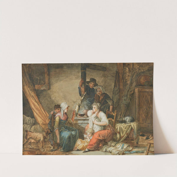 Interior Scene by Jean-Baptiste Mallet