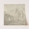 Interior view of Fountains Abbey, Yorkshire (mid-18th–early 19th century) by Thomas Sunderland