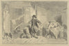 Interior with a fishing family (1847)