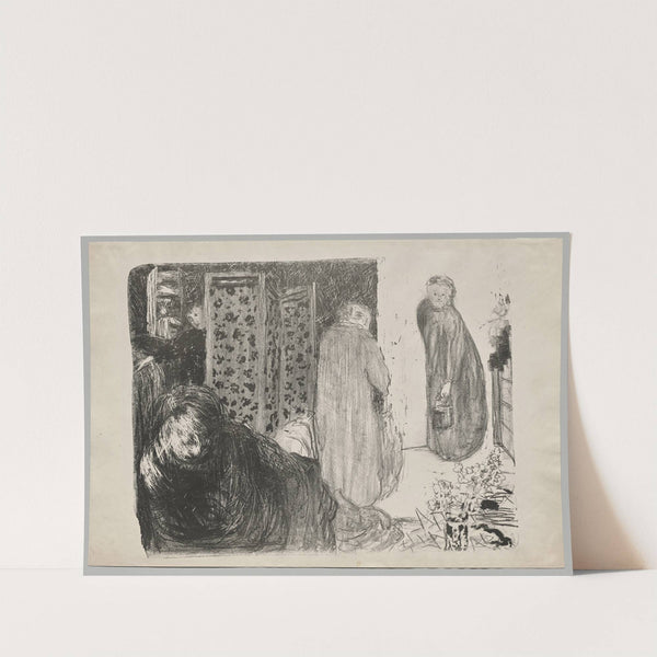 Interior with a Screen (c. 1893) by Édouard Vuillard