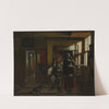 Interior with a Young Couple by Pieter De Hooch