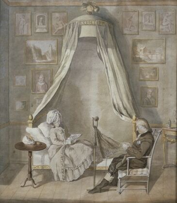 Interior with Count Claes Ekeblad and his Wife Brita, née Horn