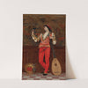 Interior with Lute Player by Charles Caryl Coleman