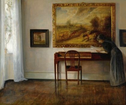 Interior With Painting