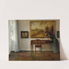 Interior With Painting by Carl Holsøe
