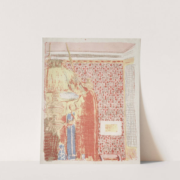 Interior with Pink Wallpaper II (1899) by Édouard Vuillard