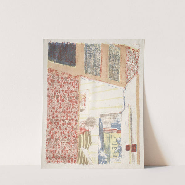 Interior with Pink Wallpaper III (1899) by Édouard Vuillard