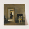 Interior With White Chair (1907) by Peter Ilsted