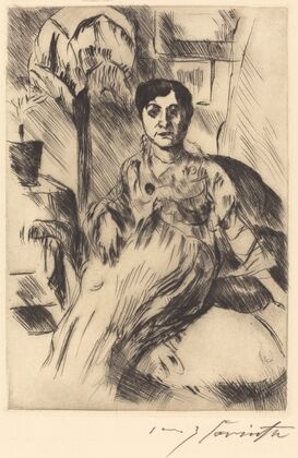 Interior with Woman (Interieur mit Frau)