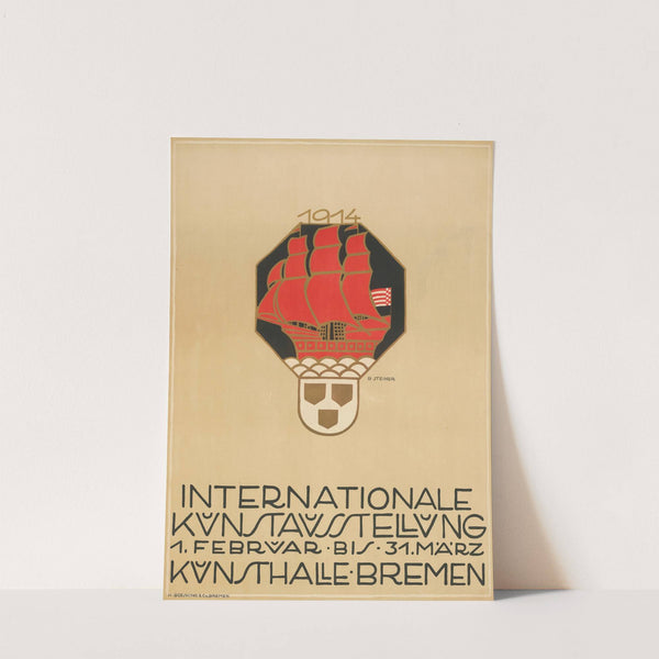 Internationale Kunstausstellung 1914. Kunsthalle Bremen (1913) by Bernd Steiner