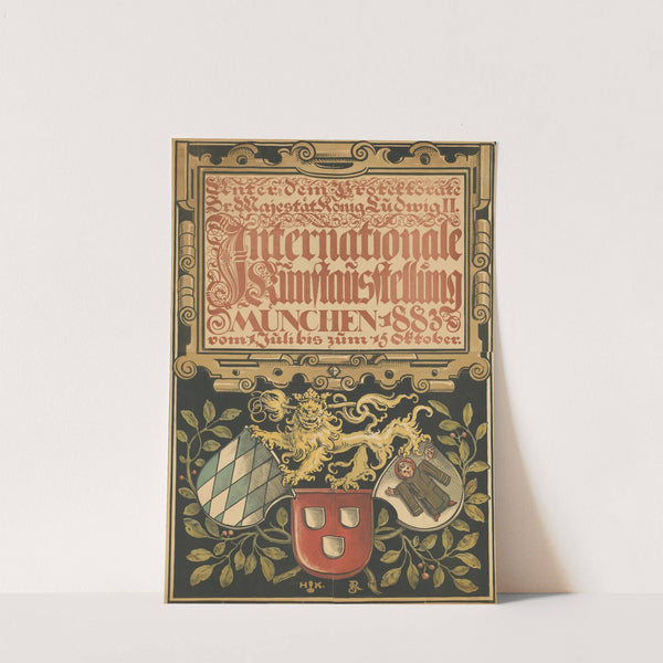 Internationale Kunstaustellung München 1883 (1883) by Rudolf von Seitz