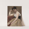 Interrupted Reading by Jean-Baptiste-Camille Corot