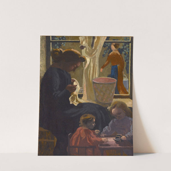 Intimité ou Ravaudeuse à la fenêtre (1903) by Maurice Denis