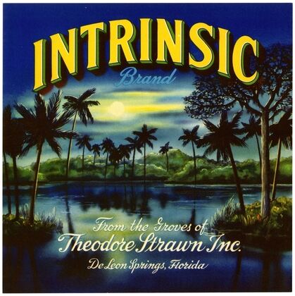 Intrinsic Brand Citrus Label (1930-1950) — size preview