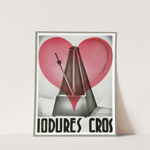 Iodures Cros (1910-1950) by M. Mallet