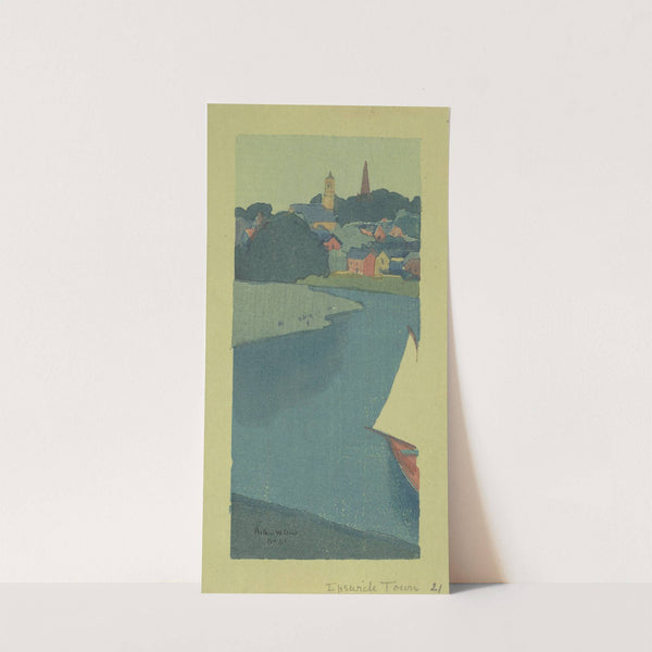 Ipswich Town, or Harbor Scene (circa 1893–95) by Arthur Wesley Dow