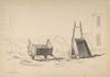 Irish Cars (Study of Two Carts in a Landscape)