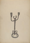 Iron Candlestick