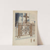 Iron Gate and Fence by Ray Price