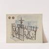 Iron Gate and Fence by Ray Price