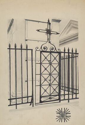 Iron Gate and Fence