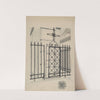 Iron Gate and Fence by Ray Price
