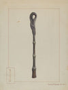 Iron Hitching Post